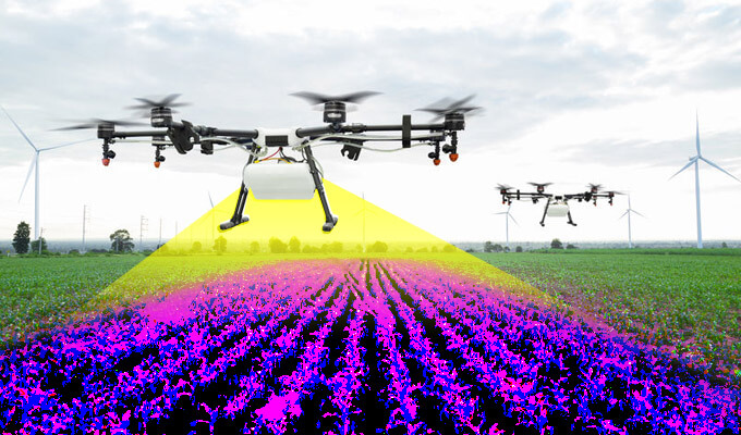 高光譜影像智慧辨識系統應用於作物生長管理